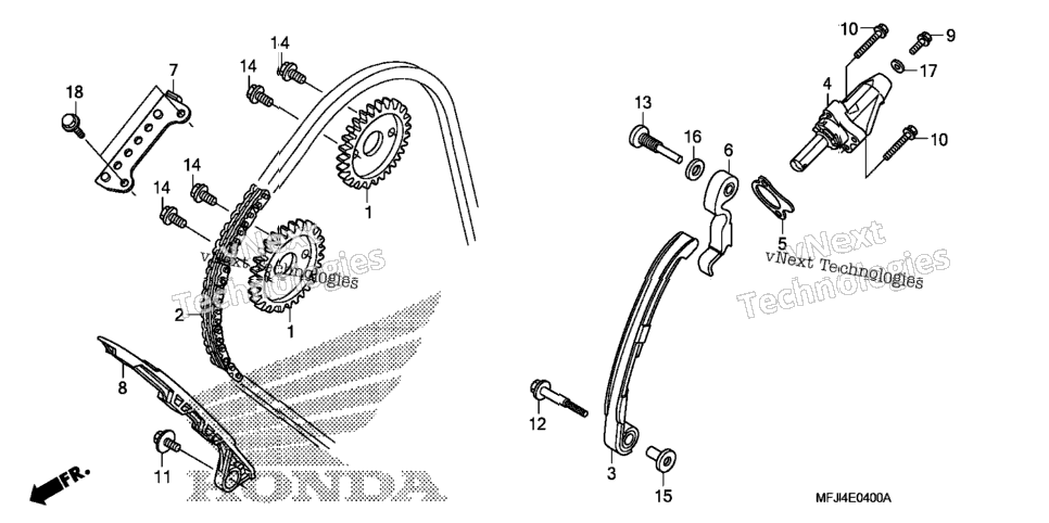 Cam Chain@Tensioner