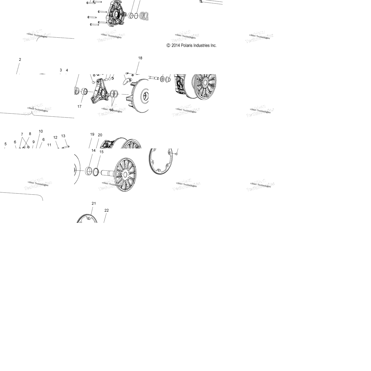 Drive Train, Clutch, Primary All Options