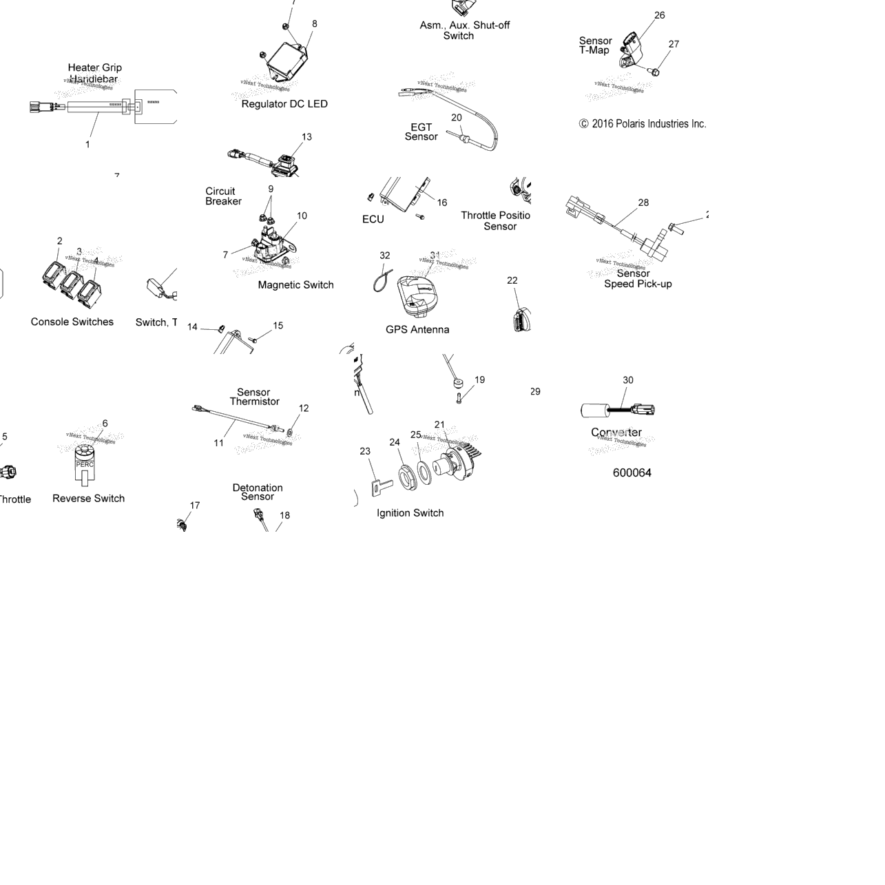 Electrical, Switches, Sensors & Components All Options