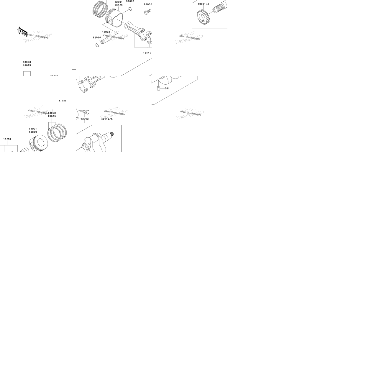 Crankshaft/Piston(S)