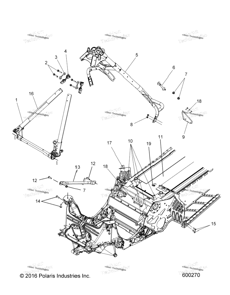 Chassis, Chassis Asm. & Over Structure S19efk8ps/Peb All Options