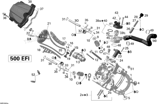 Cylinder Head, Front