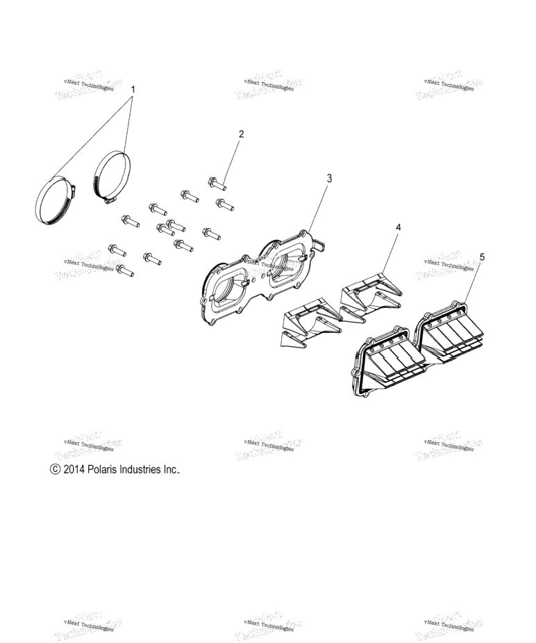 Engine, Reed Valve & Throttle Body Adaptor All Options