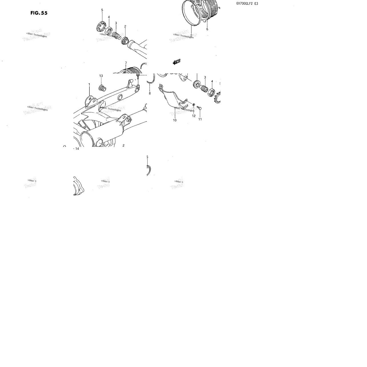 Rear Swinging Arm
