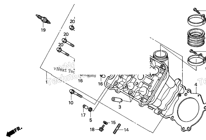 Cylinder Head (Fr.)