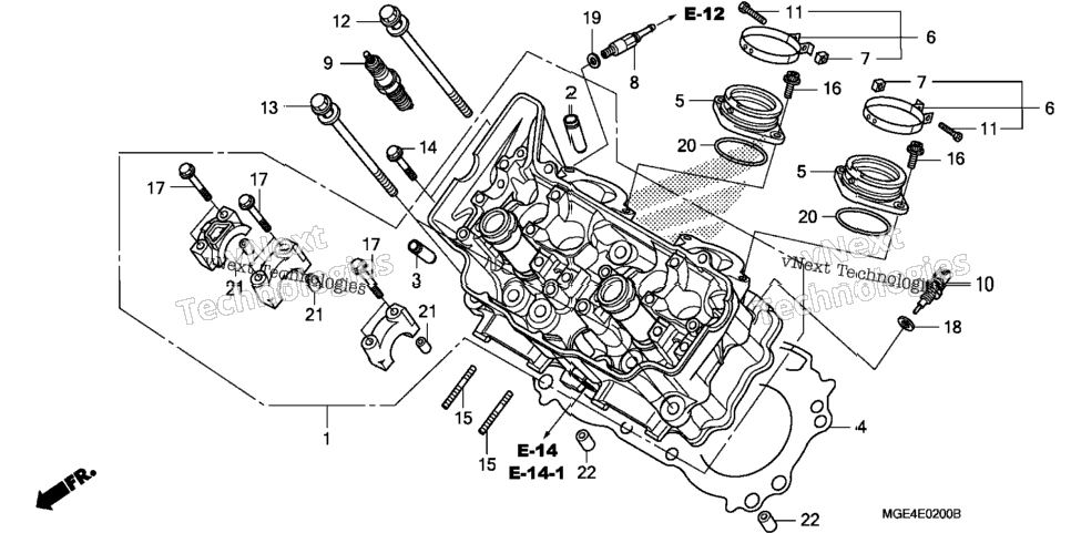 Cylinder Head (Fr.)
