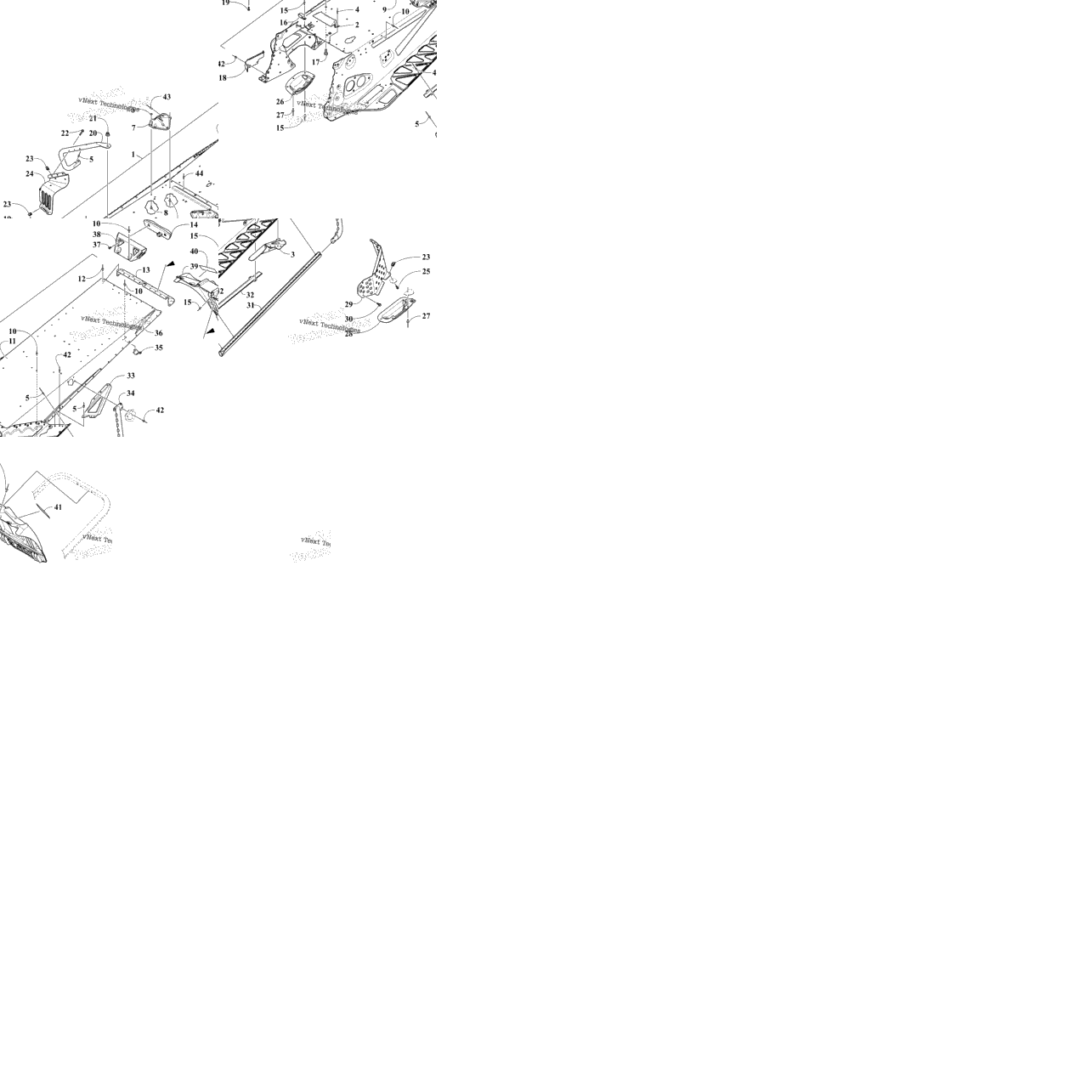 Tunnel And Snowflap Assembly