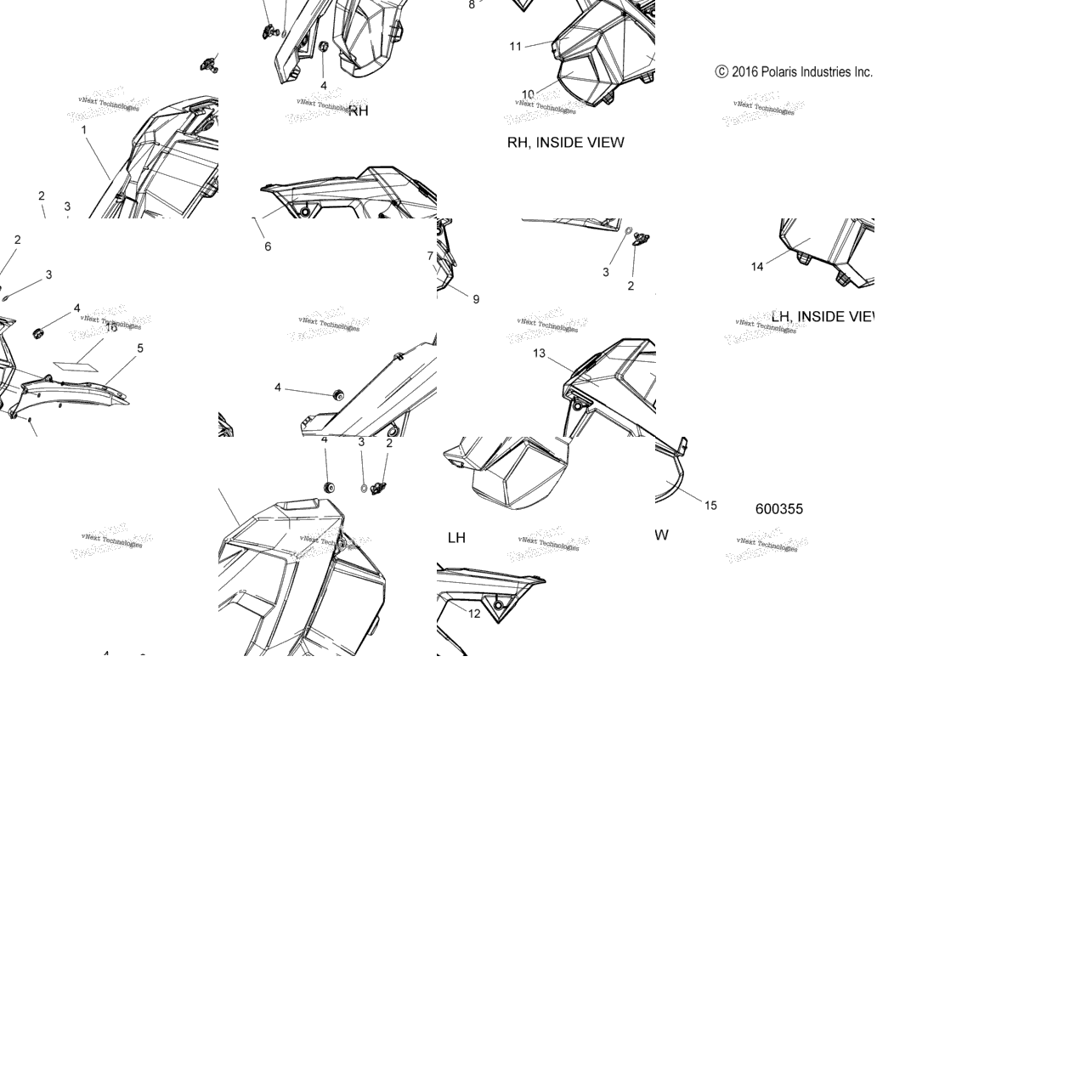 Body, Side Panels