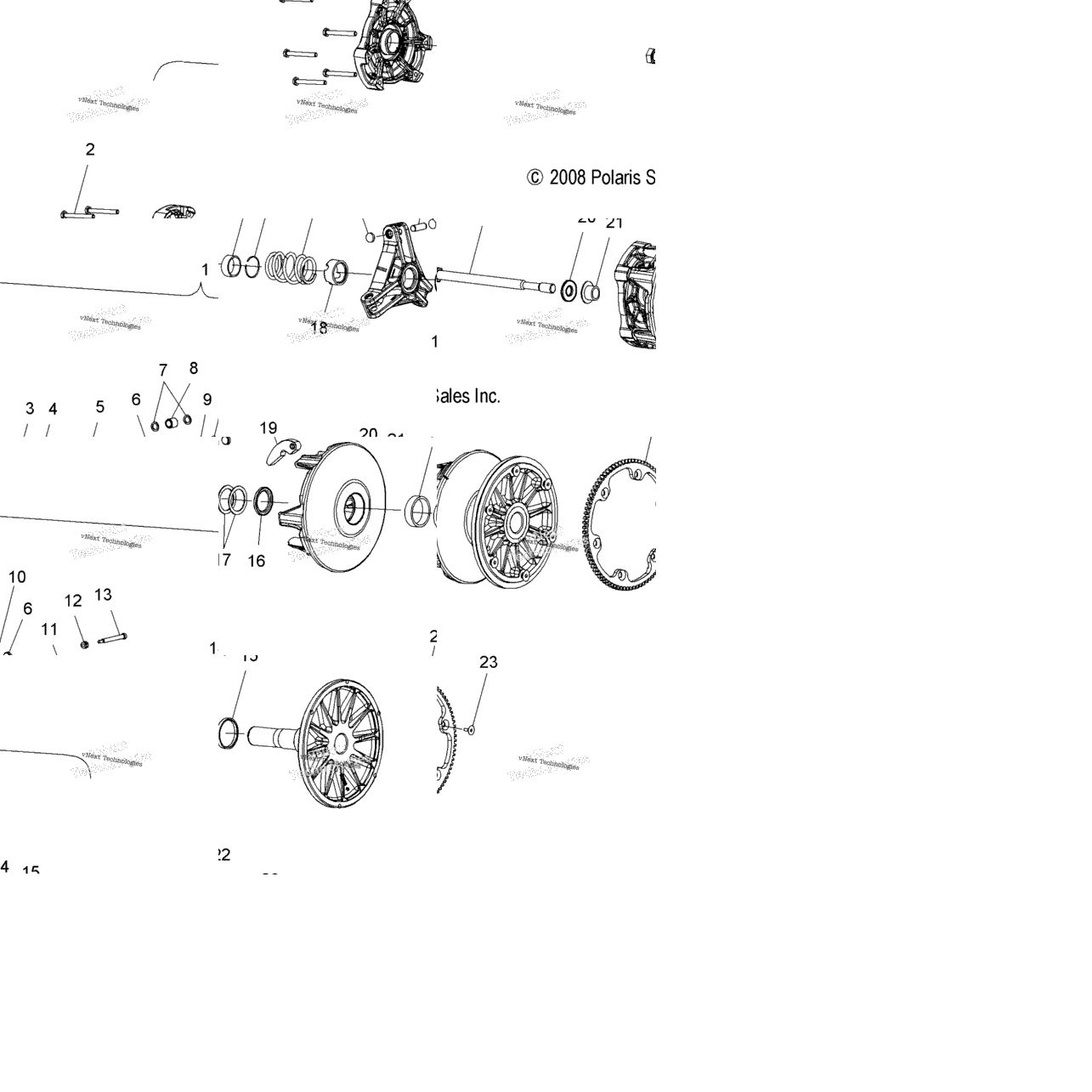 Drive Train, Clutch, Primary
