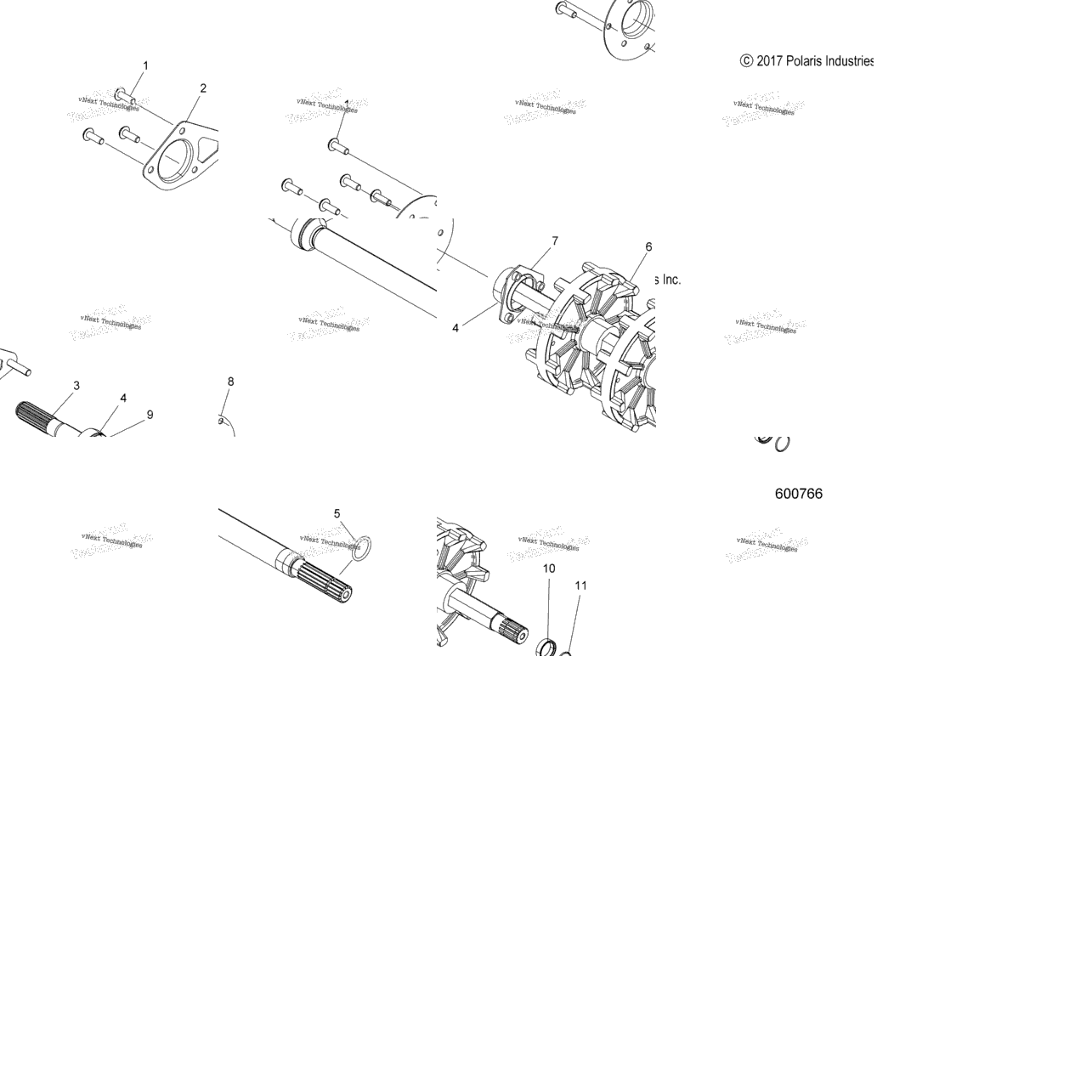 Drive Train, Jackshaft & Driveshaft