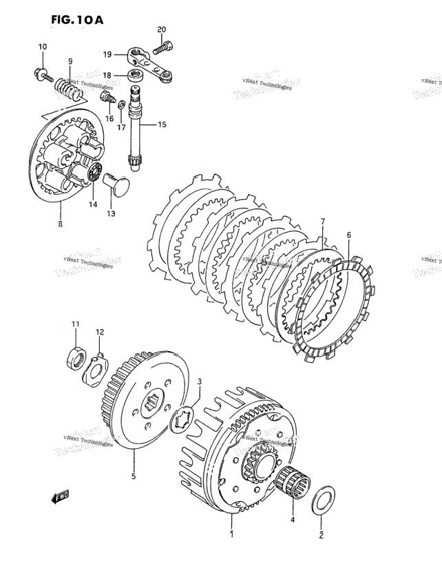 Clutch (Model K/L/M/N/P/R/S)