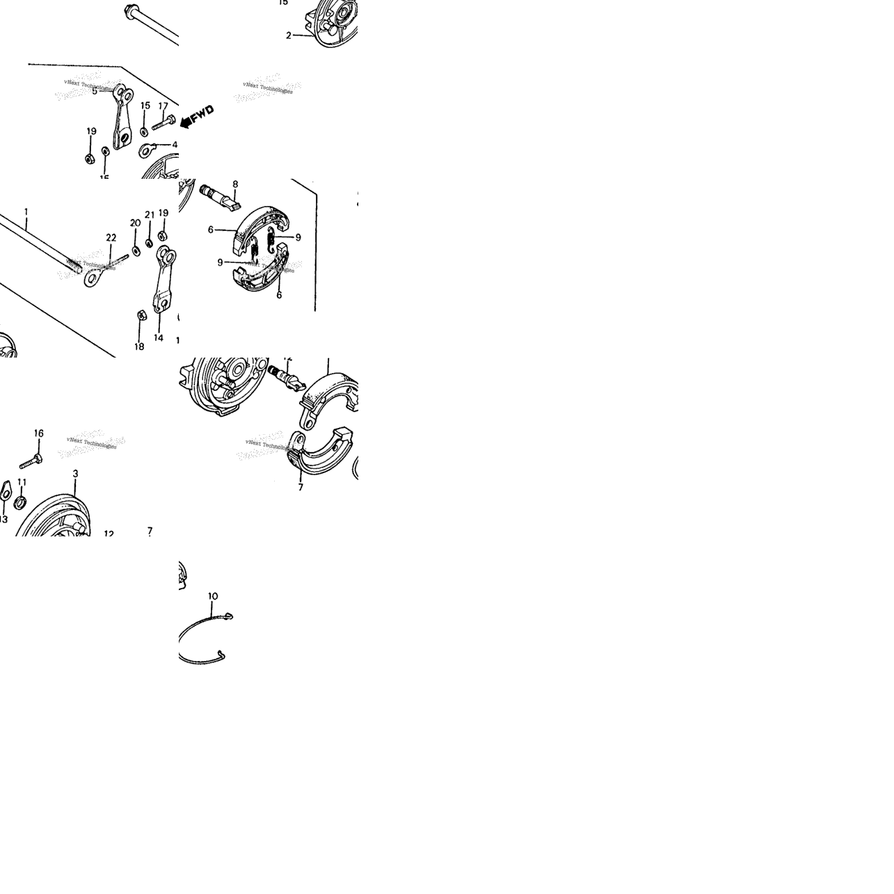 Rear Brake Panel
