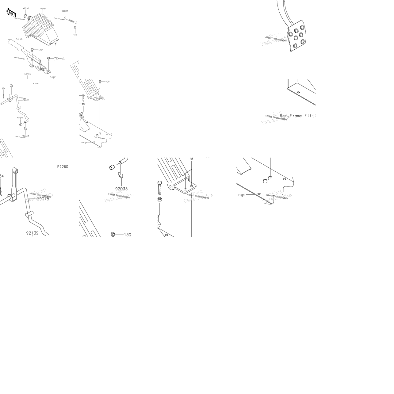 Brake Pedal/Throttle Lever