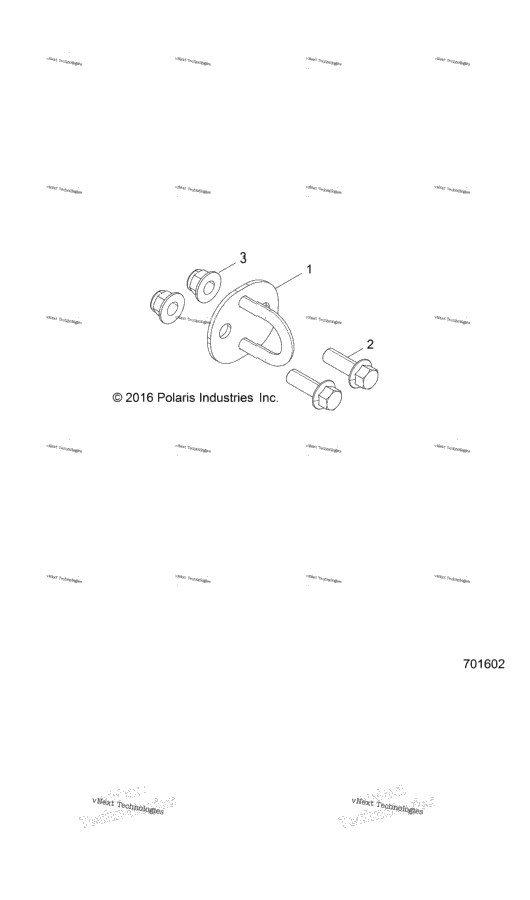 Chassis, Tow Hook Z18vbs87c2/Cu
