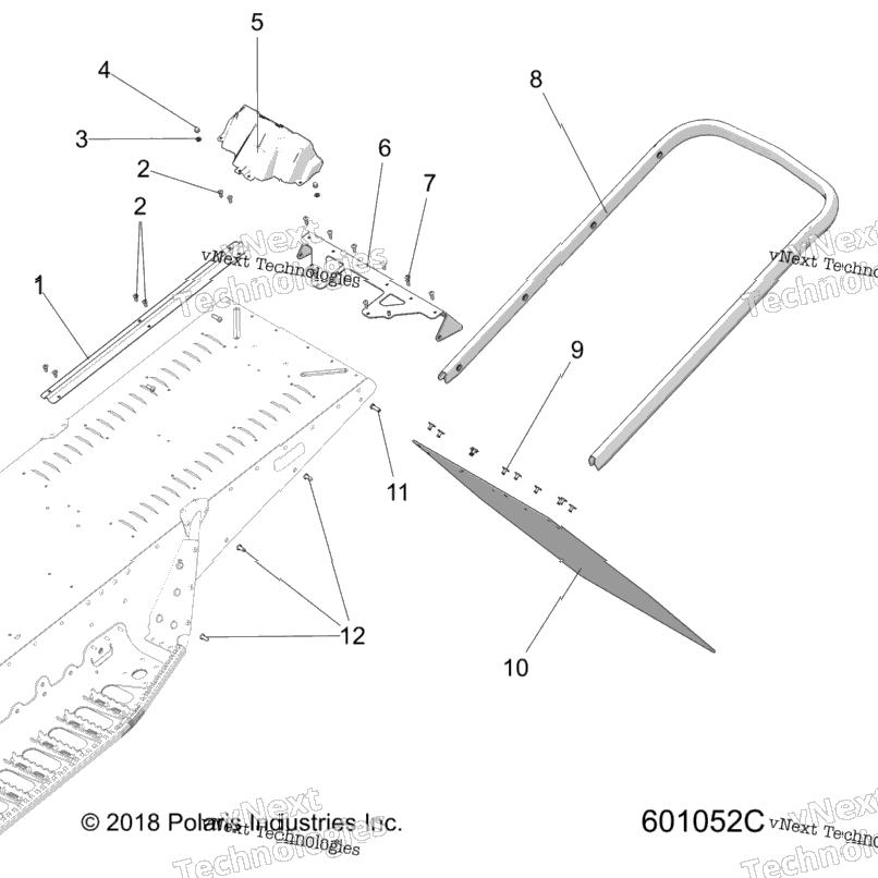 Chassis, Rear Asm