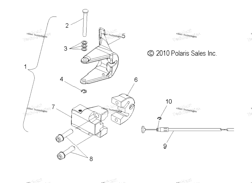 Engine, Throttle Asm