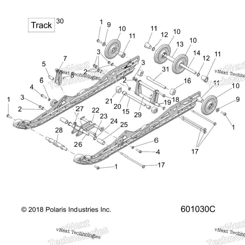 Suspension, Rear And Track