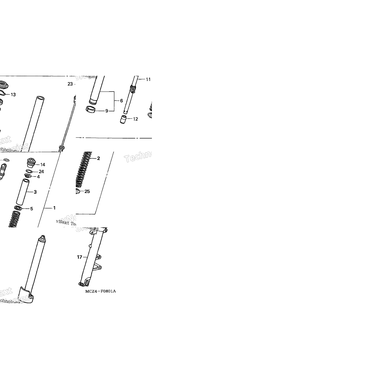 Front Fork ('04-)