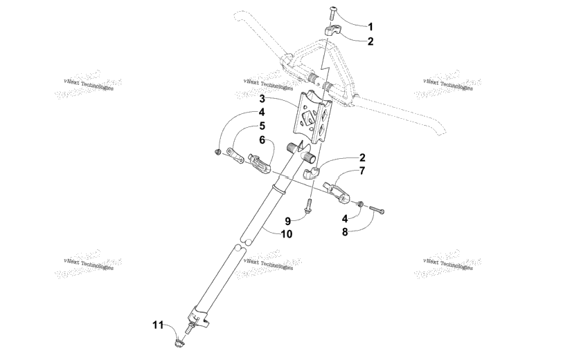 Steering Post Assembly