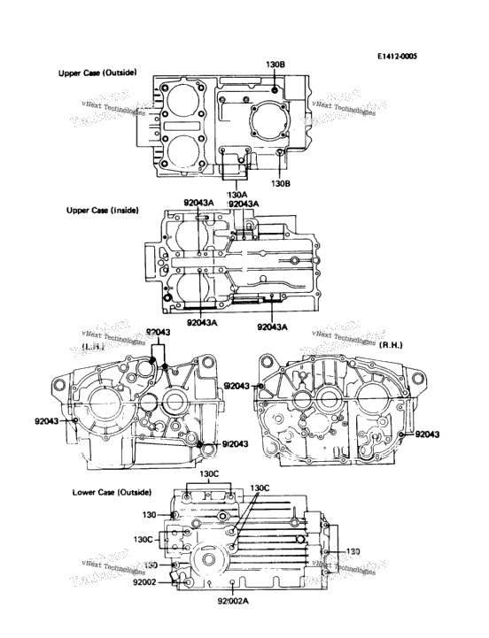 Crankcase Bolt Pattern