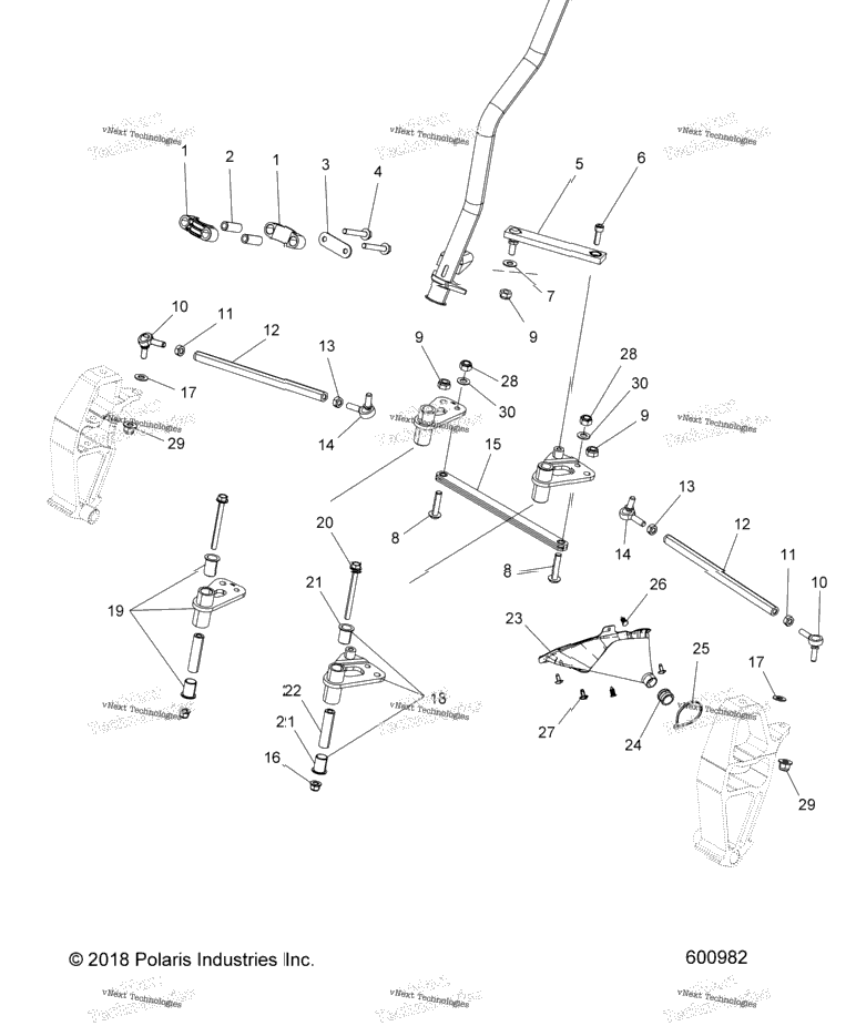 Steering, Lower