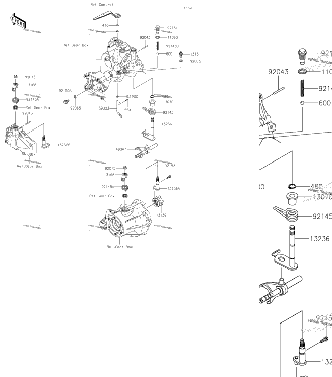 Gear Change Mechanism