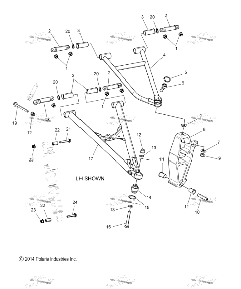 Suspension, Control Arms & Spindle
