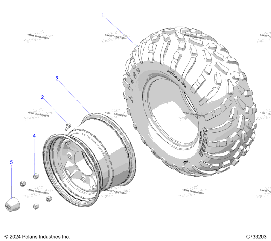 Wheels, Rear R21tae99a1/A7/B1/B7