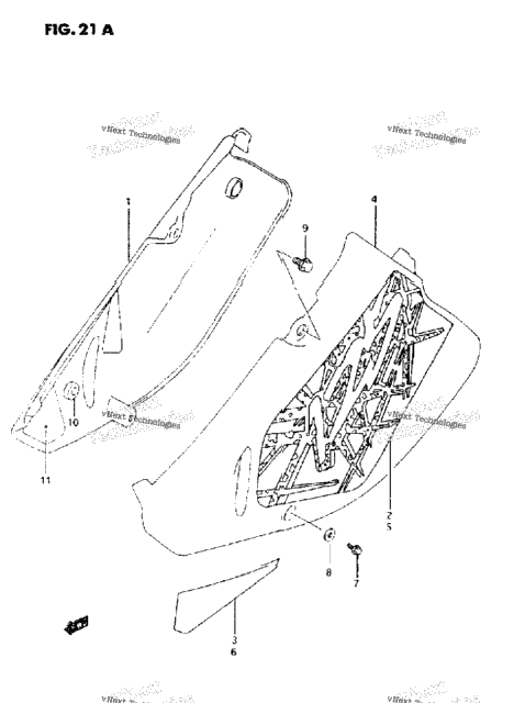 Frame Cover (Model P/R/S)