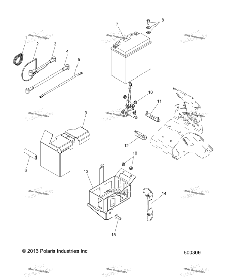 Electrical, Battery/Box & Cables E.S. Option