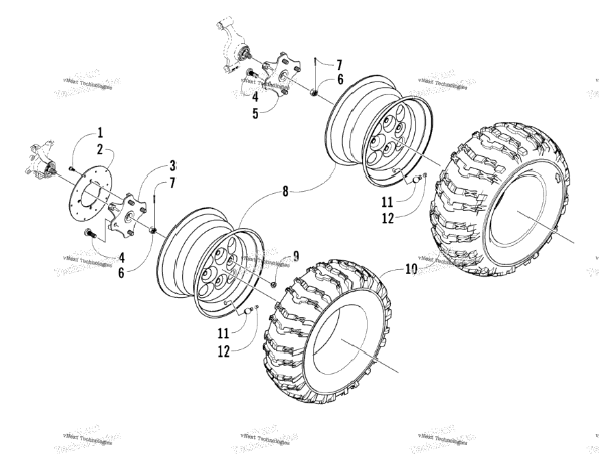 Wheel And Tire Assembly