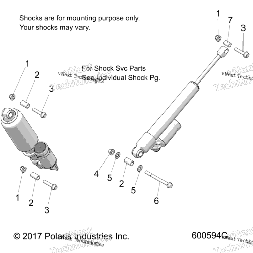 Suspension, Rear Shocks Mntg
