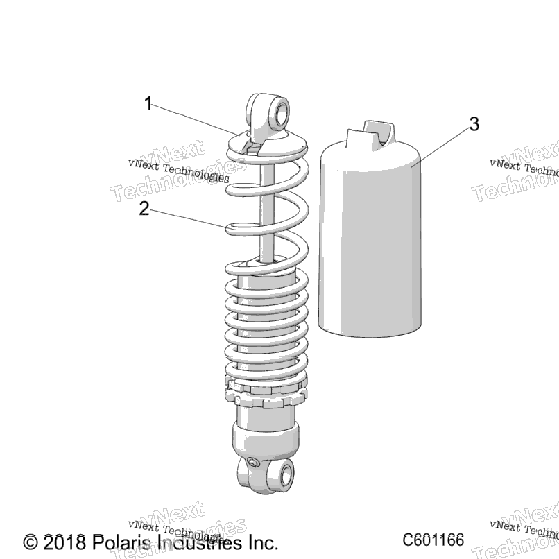 Suspension, Shock, Front Track