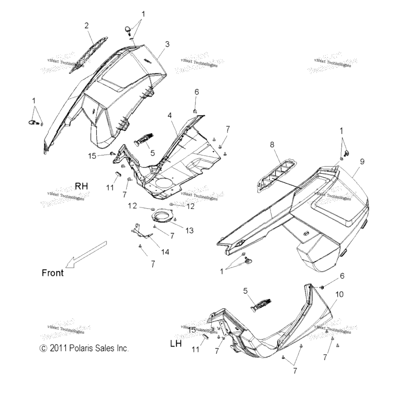 Body, Fenders & Side Panels