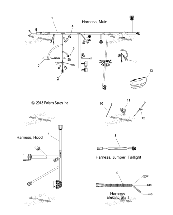 Electrical, Wire Harness
