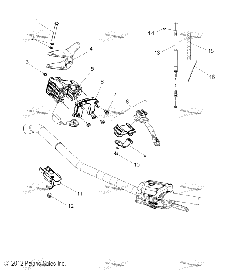 Engine, Throttle Control Asm