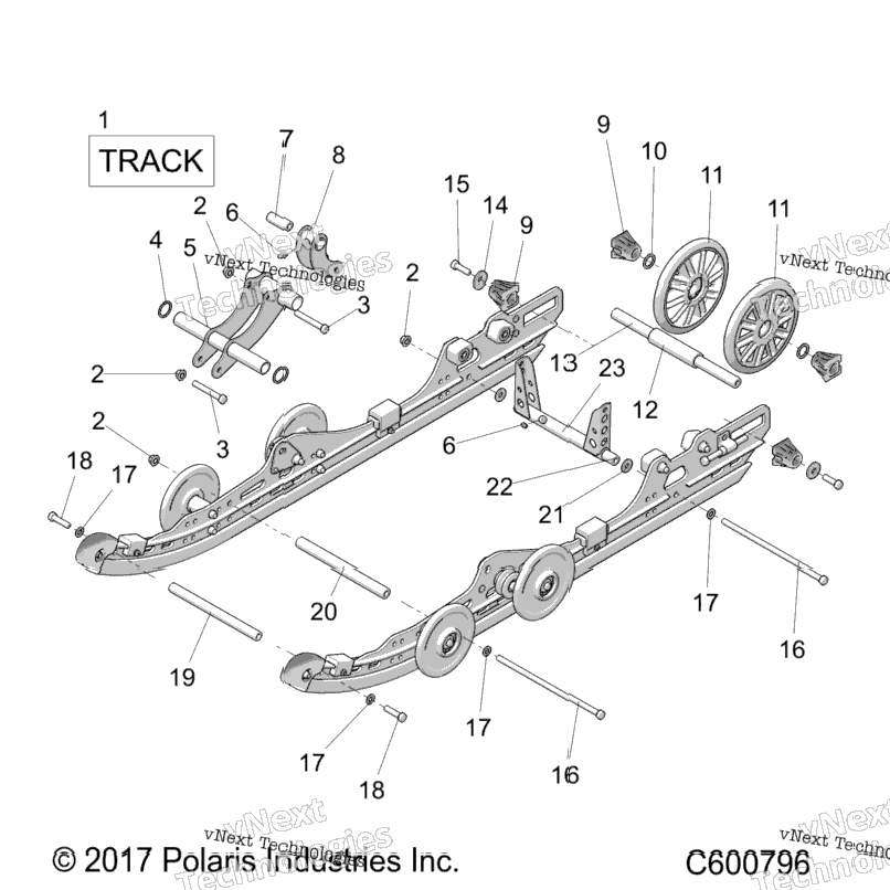 Suspension, Rear & Track