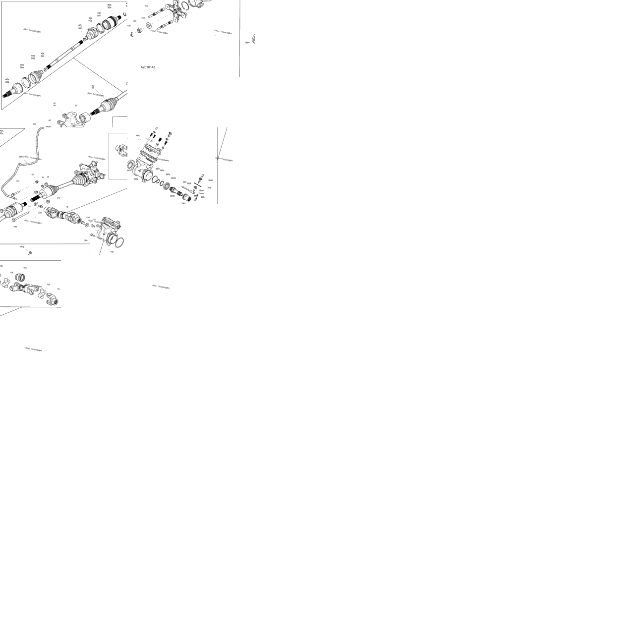 Drive - Front Section - Common Parts