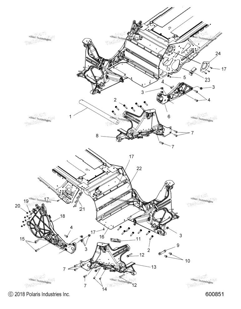 Chassis, Bulkhead Asm