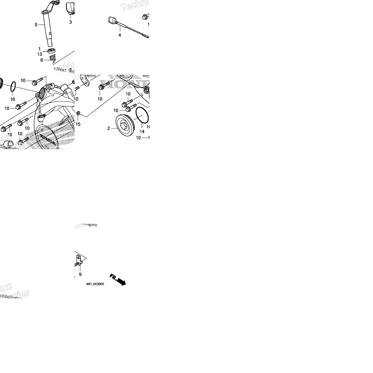 Right Crankcase Cover