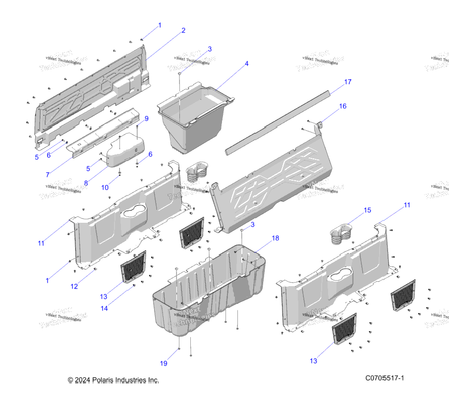 Body, Floor Closeoffs & Bin R22m4e57b9