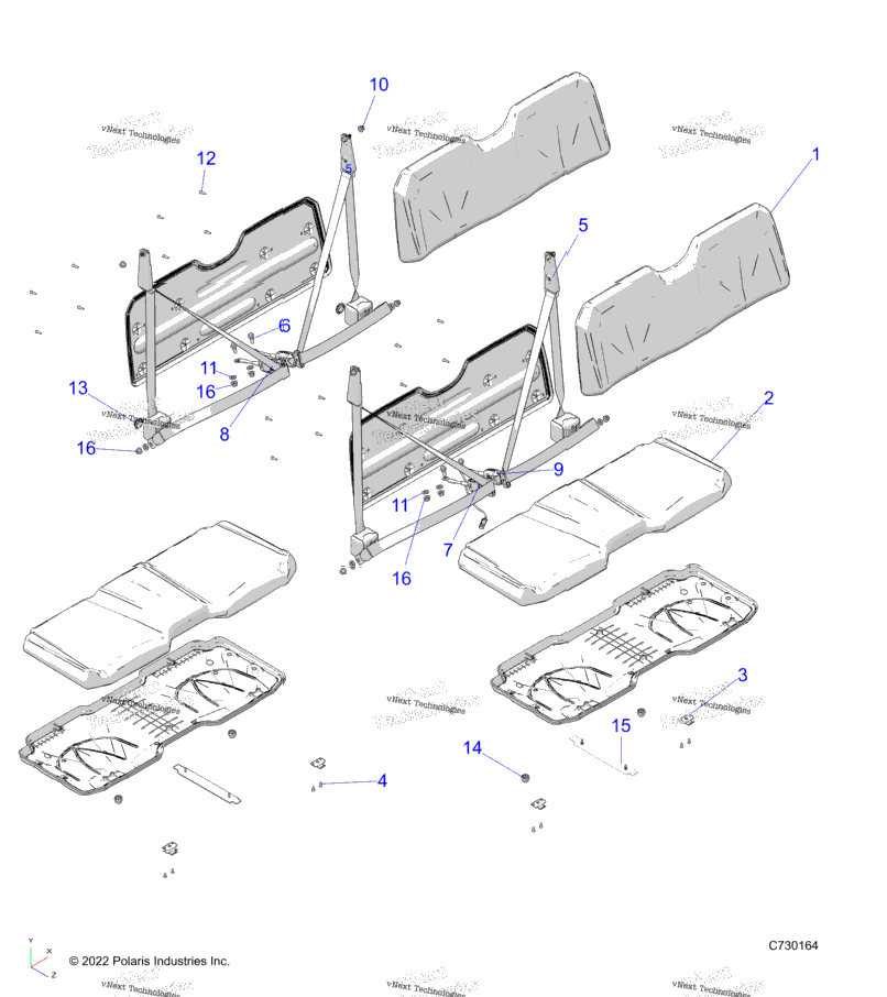 Body, Seat R22m4a57b1/Eb5/B9