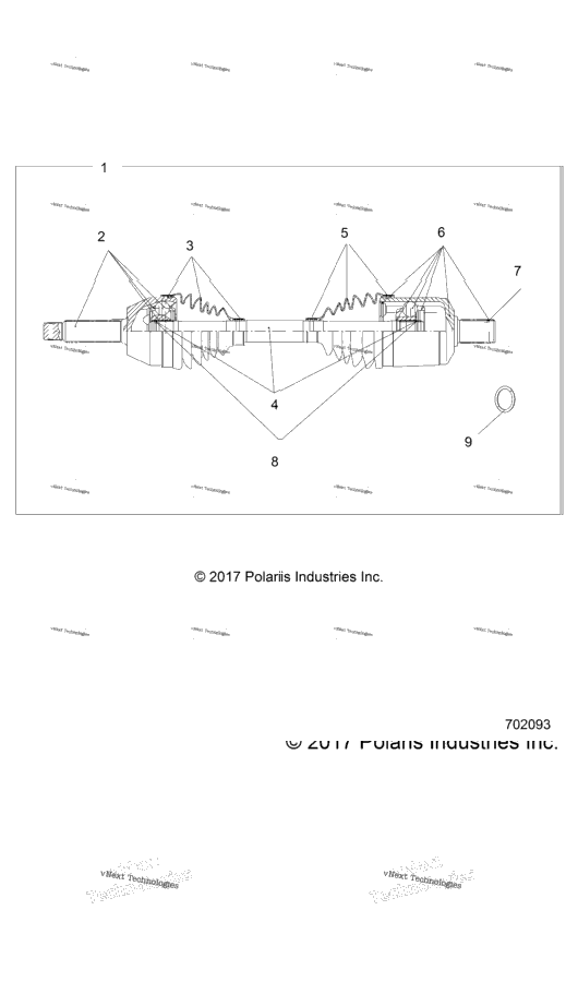 Drive Train, Front Drive Shaft R22m4a57b1/Eb5/B9