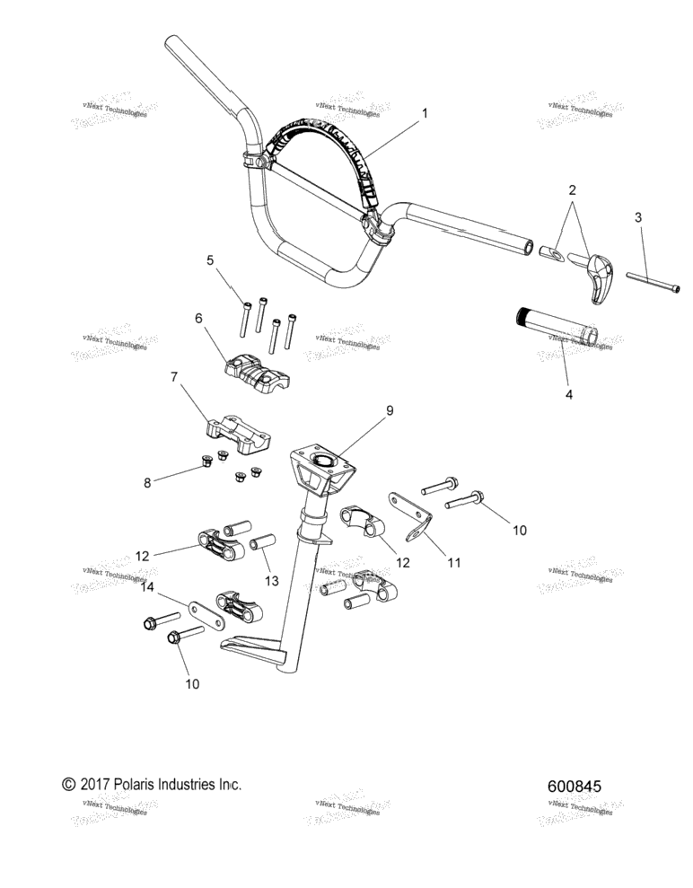 Steering, Handlebar Mounting
