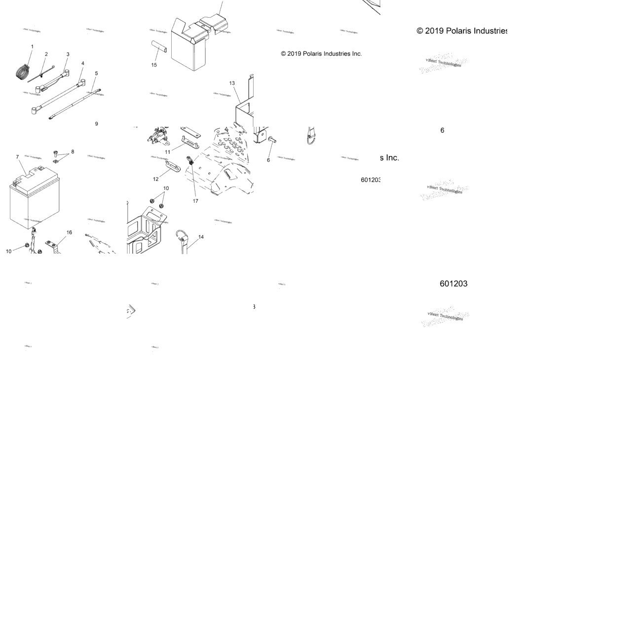 Electrical, Battery/Box & Cables E.S