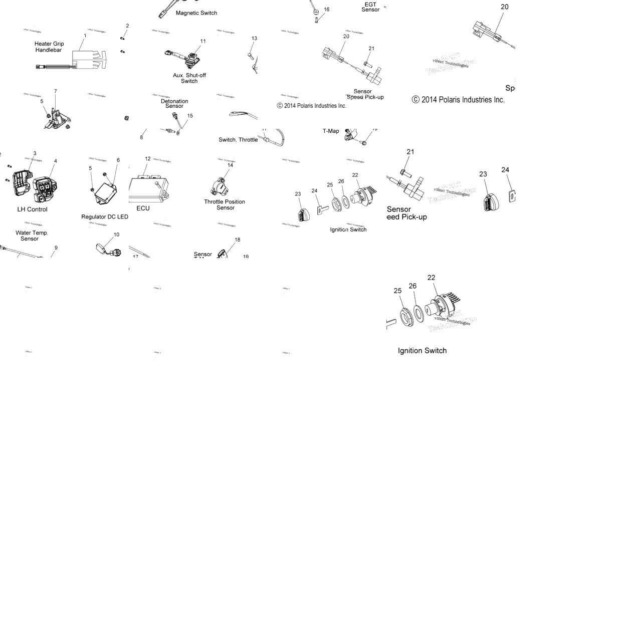 Electrical, Switches, Sensors & Components