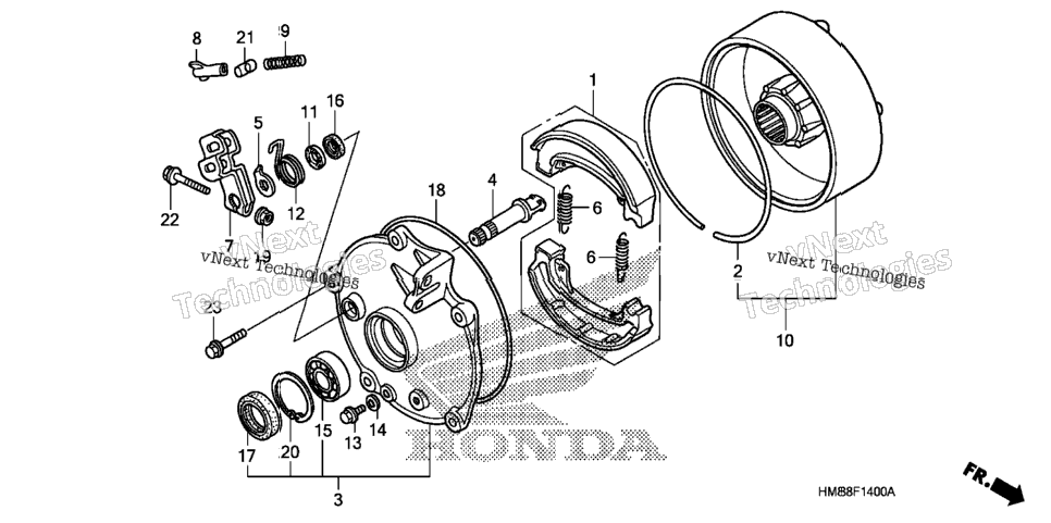 Rear Brake Drum