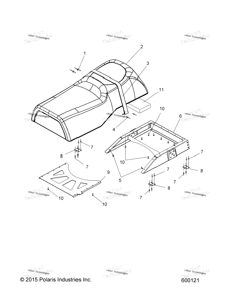 Body, Seat Asm