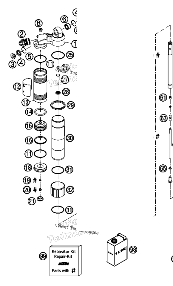 Monoshock Disassembled
