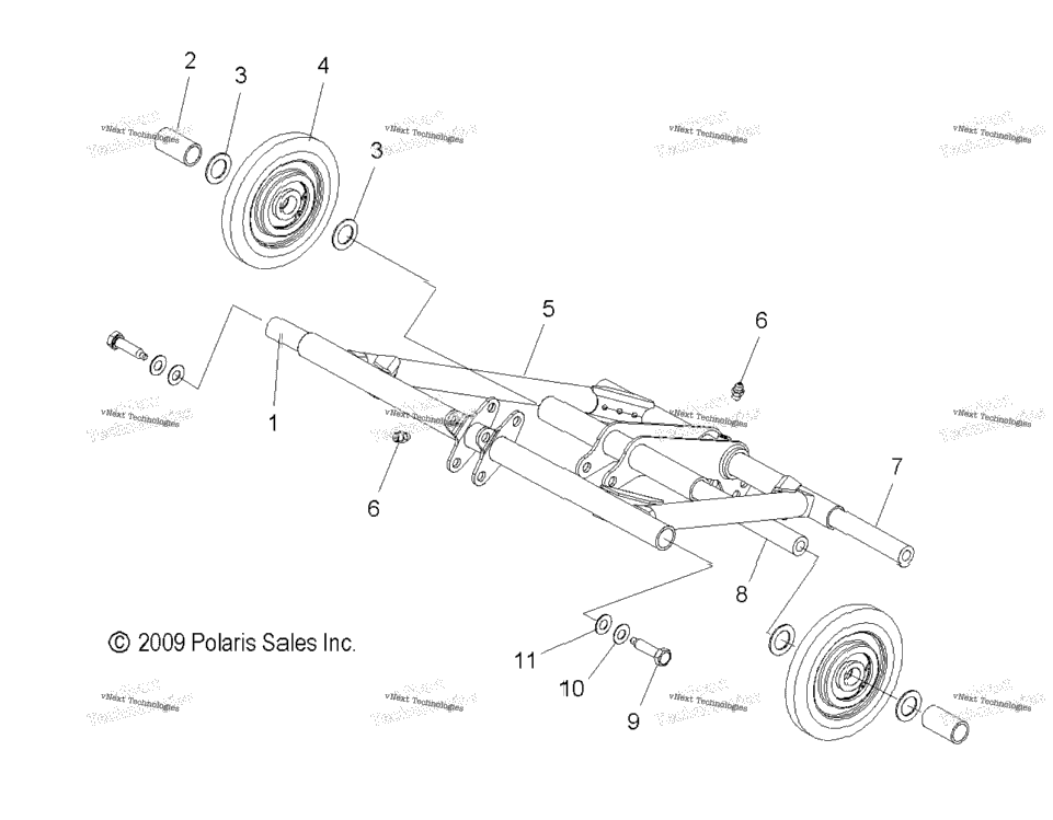 Suspension, Torque Arm, Front